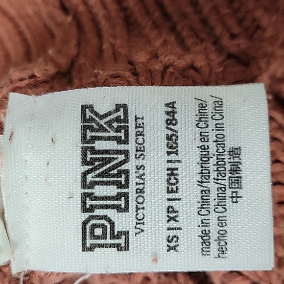 PINK Victoria’s Secret Oversized Crochet Jumper/Sweater Size XS - Picture 11 of 15